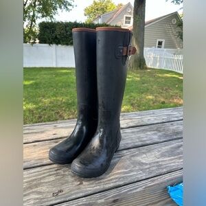 Sperry tall rain boots